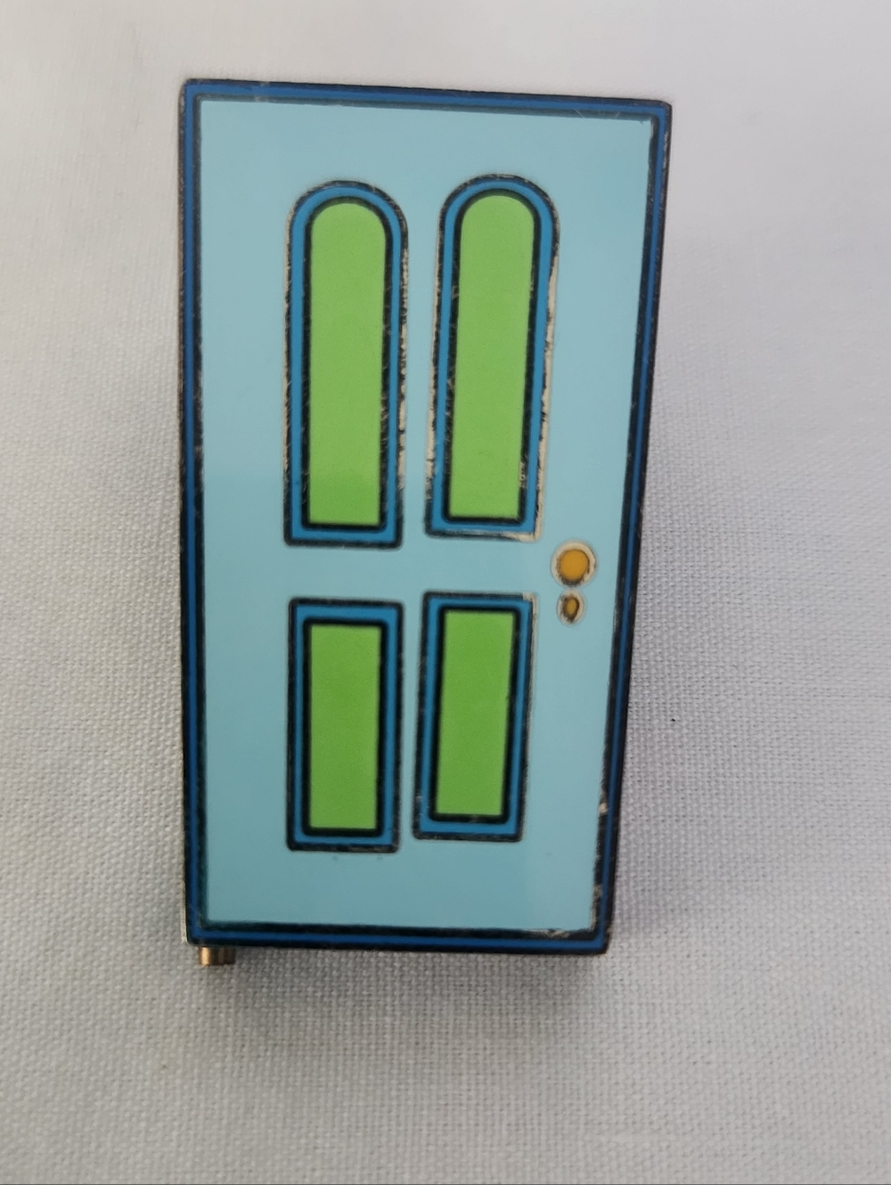 Disney Catalog Pixar Monsters Inc. Hinged Door Pin Vintage